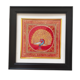 Miniature Marvel - The Peacock Painting